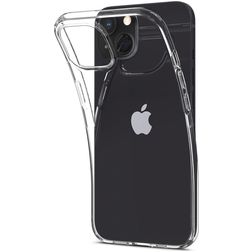 Mobigear Basics Transparent iPhone 13 TPU souple Coque arrière - Transparent