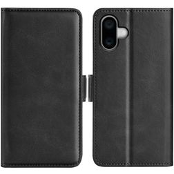 Mobigear Slim Magnet Housse iPhone 16 Plus Etui Porte-Monnaie - Noir