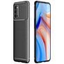Mobigear Racing Coque OPPO Reno 4 Coque arrière en TPU Souple - Noir