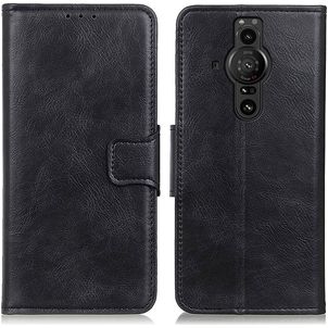 Mobigear Classy Housse Sony Xperia Pro-I Etui Porte-Monnaie - Noir