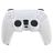 Mobigear Classic Coque Playstation 5 controller Thin Coque en Silicone Souple - Blanc