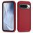 Mobigear Rugged Google Pixel 9 Pro Plastique rigide Coque arrière Antichoc - Rouge