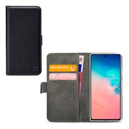 Mobilize Classic Gelly Wallet Housse Samsung Galaxy S10 Lite Etui Porte-Monnaie - Noir