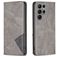 Mobigear Rhombus Slim Samsung Galaxy S24 Ultra Étui - Gris