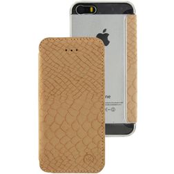 Mobilize Slim Gelly Housse iPhone 5 Etui - Snake Creamy Rose