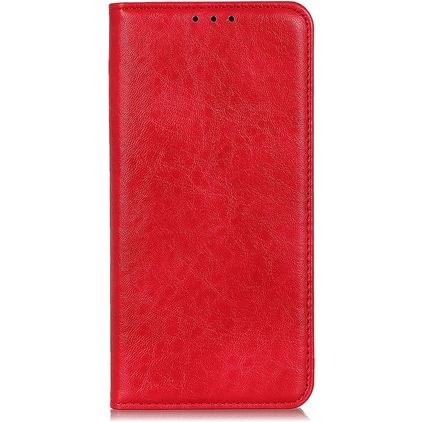 Mobigear Classic Elegance Housse Realme 8 Etui Porte-Monnaie - Rouge