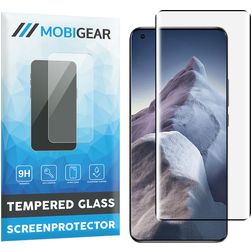 Mobigear Premium Xiaomi Mi 11 Ultra Verre trempé Protection d'écran - Compatible coque - Noir