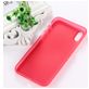 Mobigear Ultra Slim Coque iPhone XS Coque arrière Rigide Extra-fin - Rouge