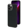 Mobiparts Coque iPhone 13 Pro Max Coque arrière en Silicone - Noir