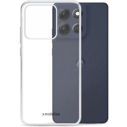 Mobilize Gelly Case Coque Transparente Motorola Moto G86 Power Coque arrière en TPU Souple - Transparent