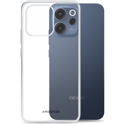 Mobilize Gelly Case Coque Transparente OPPO Reno 15F Coque arrière en TPU Souple - Transparent