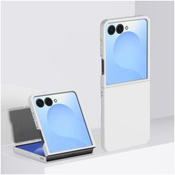 Mobigear Colors Coque Samsung Galaxy Z Flip 7 Coque arrière Rigide - Blanc