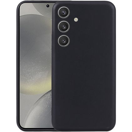 Mobigear Basics Coque Samsung Galaxy S24 FE Coque arrière en TPU Souple - Noir