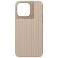 Nudient Bold Coque iPhone 14 Pro Max Coque arrière Rigide - Linen Beige