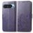 Mobigear Clover Housse Google Pixel 10 Etui Porte-Monnaie - Violet