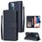Mobigear Wallet Housse iPhone 14 Plus Etui Porte-Monnaie - Bleu Marin
