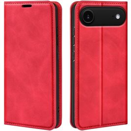 Mobigear Retro Slim Housse iPhone Air Etui Porte-Monnaie - Rouge
