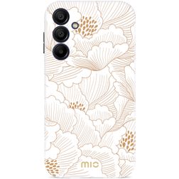 MIO Samsung Galaxy A15 MagSafe Plastique rigide Coque arrière - White Roses