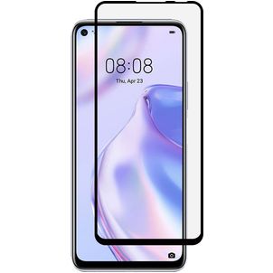 Mobigear Premium Huawei P40 Lite 5G Verre trempé Protection d'écran - Compatible Coque - Noir