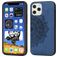 Mobigear Mandala Coque iPhone 12 Pro Max Coque arrière Rigide - Bleu