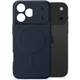 My Style Protective Flex Coque iPhone 17 Pro MagSafe Coque arrière en TPU Souple - Midnight Blue