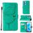Mobigear Butterfly Housse Realme 9 Pro Plus Etui Porte-Monnaie - Vert