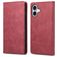 Mobigear Wallet iPhone 16 Étui Portefeuille - Rouge
