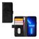 Mobilize Elite Gelly Housse iPhone 13 Pro Etui Porte-Monnaie - Noir