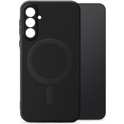 My Style Protective Flex Coque Samsung Galaxy A56 MagSafe Coque arrière en TPU Souple - Noir