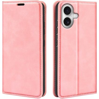 Mobigear Retro Slim Housse iPhone 17 Etui Porte-Monnaie - Rose