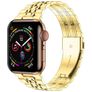 Mobigear Monaco Bracelet Acier Apple Watch Fermeture boucle déployante - 49/46/45/44 mm - Or