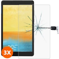 Mobigear Lenovo Tab E8 Verre trempé Protection d'écran - Compatible coque (Lot de 3)