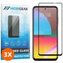 Mobigear Premium HTC Desire 21 Pro Verre trempé Protection d'écran - Compatible Coque - Noir (Lot de 3)