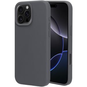 Mobiparts Coque iPhone 16 Pro Max Coque arrière en Silicone - Urban Grey