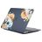 Mobigear Design MacBook Air 11 Pouces (2010-2016) Coque - Fleurs noires - Model A1370 / A1465