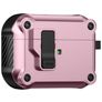 Mobigear Armor Clip Coque Apple AirPods Pro 1 Coque Rigide - Rose