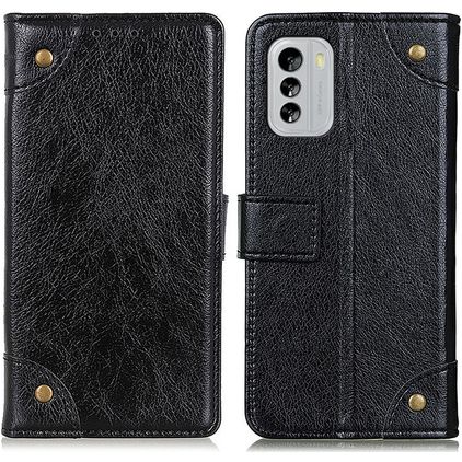 Mobigear Ranch Housse Nokia G60 5G Etui Porte-Monnaie - Noir