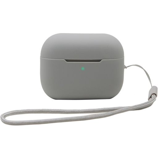 Mobigear Lanyard Coque Apple AirPods Pro 2 Coque en Silicone Souple - Gris