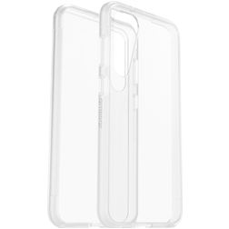 OtterBox React Coque Transparente Samsung Galaxy S23 Plus Coque arrière Rigide Anti-Chocs - Transparent