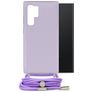 Mobilize Lanyard Gelly Samsung Galaxy S23 Ultra Coque avec cordon en TPU Souple - Pastel Purple