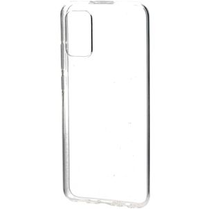 Mobiparts Classic Coque Transparente Samsung Galaxy A02s Coque arrière en TPU Souple - Transparent