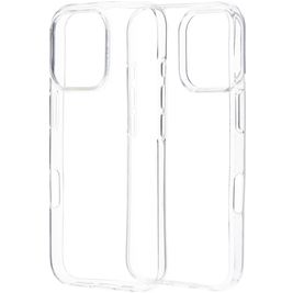 Mobiparts Classic Coque Transparente iPhone 16 Pro Coque arrière en TPU Souple - Transparent
