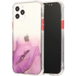Mobigear Gradient Coque iPhone 12 Pro Max Coque arrière Rigide - Violet