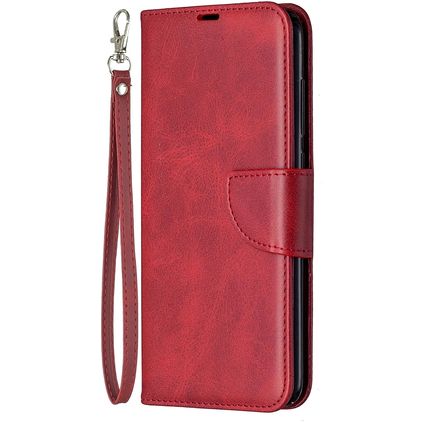 Mobigear Excellent Xiaomi Redmi Note 9 Étui Portefeuille - Rouge