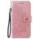 Mobigear Flowers OPPO A54 5G Étui Portefeuille - Rose doré