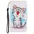 Mobigear Design Housse Xiaomi Redmi 9C Etui Porte-Monnaie - Chat