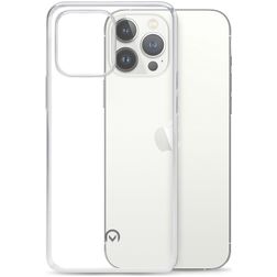Mobilize Gelly Coque Transparente iPhone 13 Pro Max Coque arrière en TPU Souple - Transparent