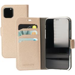 Mobiparts Saffiano Wallet iPhone 11 Pro Étui Portefeuille - Copper