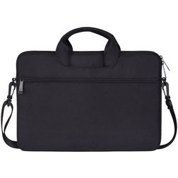 Mobigear Oxford Sac à bandoulière Ordinateur portable 13 - 14 Pouces Sacoche ordinateur - Noir