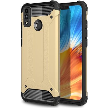 Mobigear Outdoor Coque HONOR 9X Lite Coque arrière Rigide Anti-Chocs - Or
